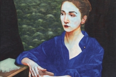 Camille, 2015, huile sur toile, 56 x 46 cm